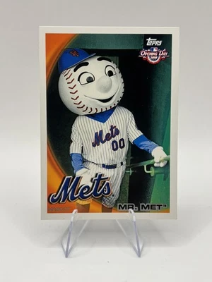 2010 Topps Opening Day Mascot Mr. Met #M15 New York Mets - Image 1 of 2