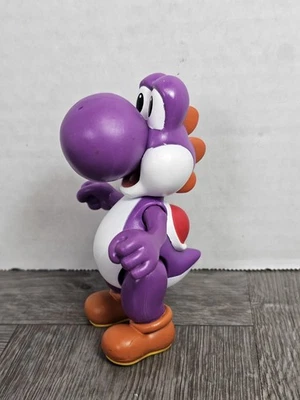 Jakks Pacific Super Mario Purple Yoshi 4" Action Figure - Image 1 of 4