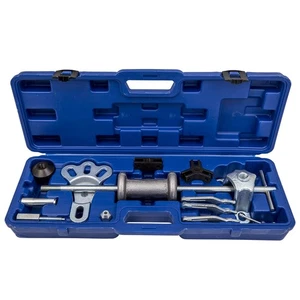 17x Slide Hammer Dent Puller Tool Kit Wrench Adapter Axle Bearing Hub US - Picture 1 of 16
