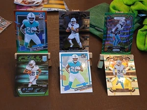 De'Von Achane/Cam Smith RC SP Lot Red/Green Rated Rookie Preview, Green Wave+ 🔥 - Picture 1 of 14