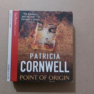 Patricia Cornwell 5-CD Abridged Point Of Origin Audio Book [1998] Joan Allen - Image 1 of 4