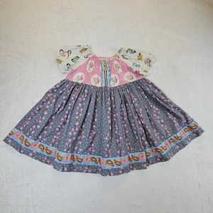 Platinum by Matilda Jane Girls Size 8 Scooters & Floral Patterned Shirt Size 8  - Picture 1 of 9