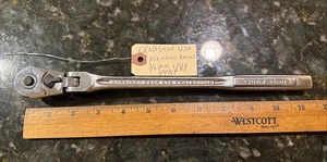 Vintage USA Craftsman ~ 3/8” Dr ~ Flex Head  Quick Release Ratchet ~ VVY 44815 - Picture 1 of 7
