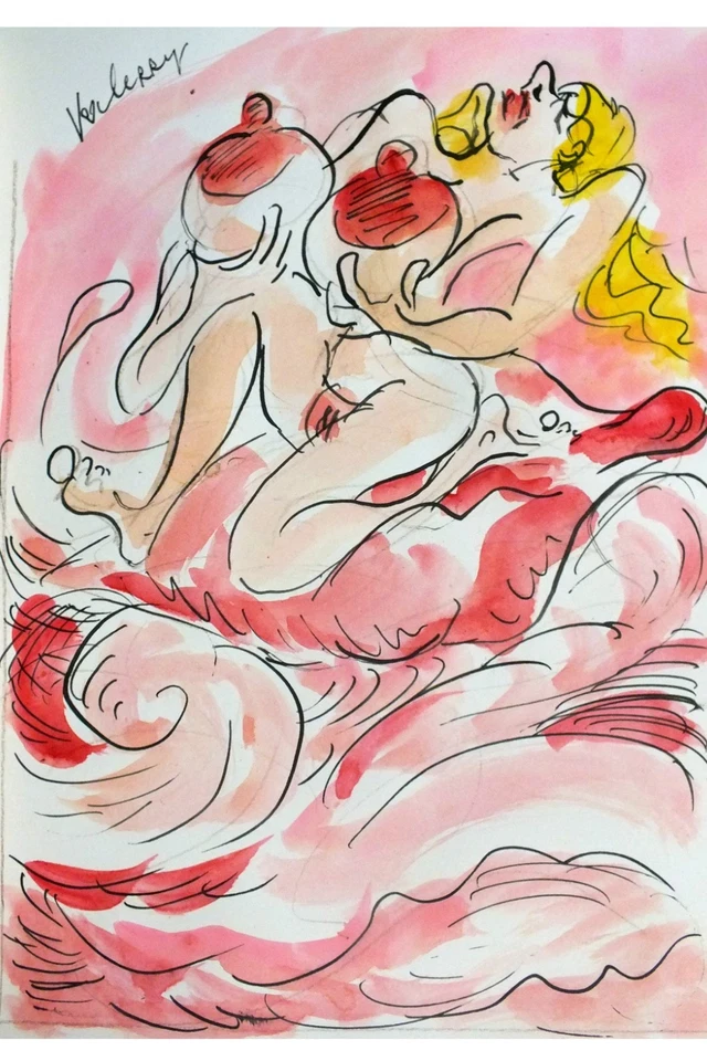 Zeichnung, Original - Bild 1 von 1