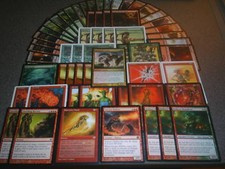 MTG Magic X DECK Rosheen Meanderer Orcish Settlers Apocalypse Hydra Fireball LOT
