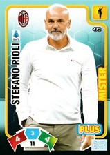 2020-2021 Adrenalyn XL Footballers, Card 472 Mister Stefano Pioli (Milan)
