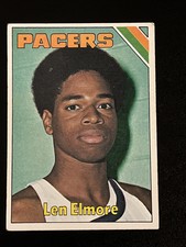 1975 Topps Len Elmore #259 rookie Indiana Pacers