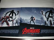 Avengers Endgame 15.5” X 11”  IMAX AMC Exclusive WEEK 1 & 2 MARVEL Poster NEW 