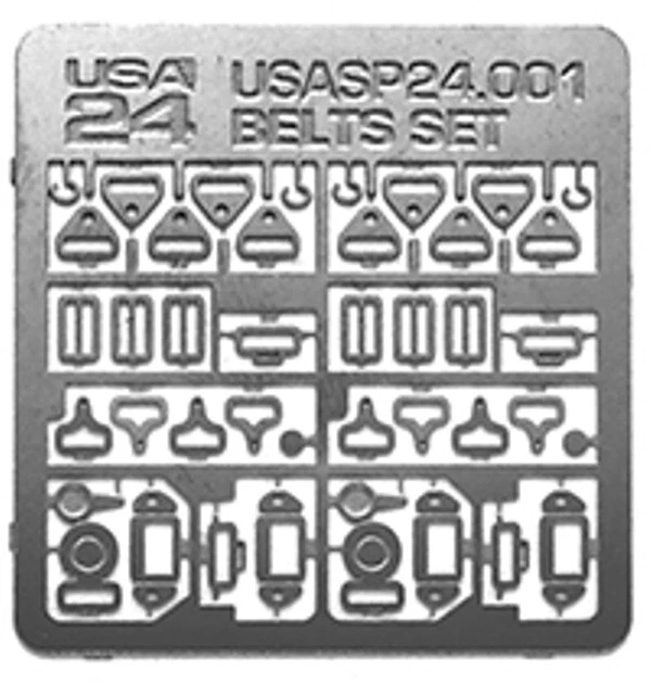 ACCESSORI 1/24 FIBBIE CINTURE SICUREZZA in FOTOINCISIONE ARENA ARE24SP001 - Immagine 1 di 1