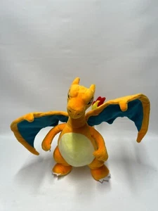 Pokemon Charizard Plush Soft Toy Teddy Gotta Catch Em All Dragon Orange Plush - Picture 1 of 4