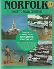 Norfolk Guide zu Stadtzentren, Landplan, Stadtpläne, 1990 Softback