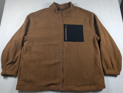 Без границ - Мужская - коричневый - шерпа водитель грузовика куртка - размер - 2XL (50-52) - Изображение 1 из 4