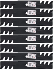 8 Rotary® Blades Scag® 482461 481706 482877 483316 A48110 A48184 32" Deck - Picture 1 of 7