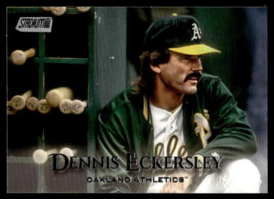 2019 Stadium Club #174 Dennis Eckersley Oakland Athletics Baseball - Image 1 of 2