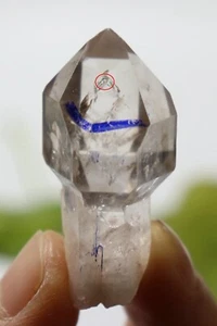 18,4 g Regenbogen + NATÜRLICHE HAVE BEWEGLICHE Wasserblase Enhydro QUARTZ Kristall Probe - Bild 1 von 16