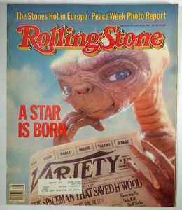 ET Extra Terrestrial Movie Cover Star Born Rolling Stone Magazine July 22, 1982 - Picture 1 of 1