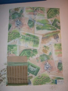 G P & J Baker, Opera Postcards, Novelty Remnant, Color Honey/Multi - Picture 1 of 2
