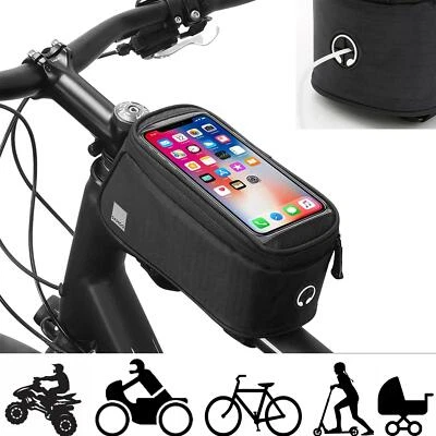 Supporto per Cellulare Impermeabile Bicicletta Asta Moto Scooter - Immagine 1 di 4