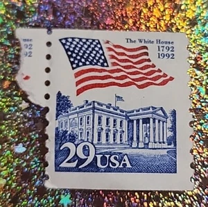 Flag Over White House 29c Stamp - Picture 1 of 2