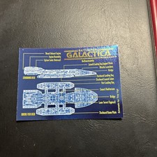 11b Battlestar Galactica 1996 Dart #7 The Ship
