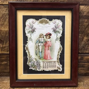 1901 Joslin Dry Goods Denver Colorado gestanzter Kalender Werbestück 13x16 - Bild 1 von 13