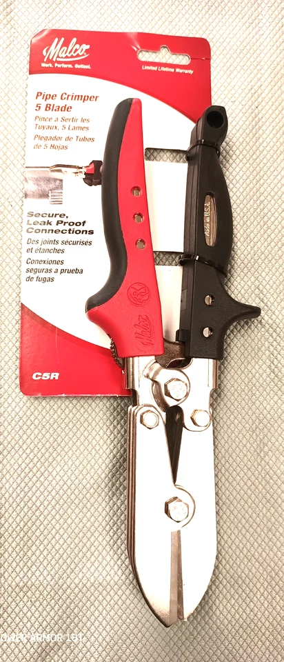 Malco 5 Blade Pipe Crimper C5R - Image 1 of 1