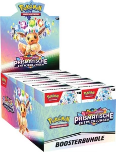 Pokemon Karmesin & Purpur Prismatische Entwicklungen Booster Bundle Display - Bild 1 von 3
