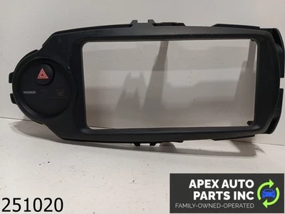 OEM 2016 Toyota Yaris Hatchback 1.5L Radio multimedia trim with hazard button - Image 1 of 3