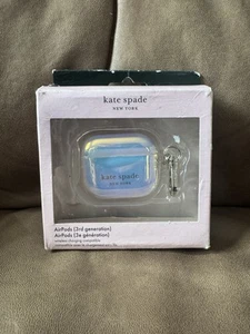 Kate Spade Iridescent Airpod Pro 3rd Generation Luxe Case - Picture 1 of 10