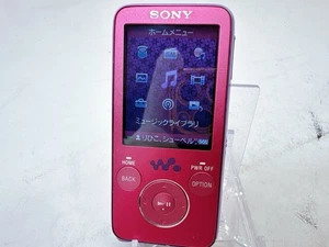 Sony Walkman NW-S639F 16GB Pink MP3 Digital Music Player Tested Battery Replaced - Picture 1 of 15