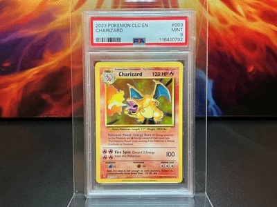 2023 POKEMON CLC EN CLASSIC COLLECTION CHARIZARD #003 PSA 9 MINT 🐦‍🔥 - Image 1 of 2