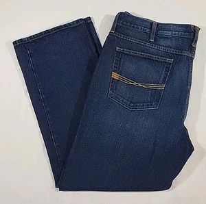 Ariat M4 Low Rise Legacy Boot Cut Jean Men's 40 X 30 Roadhouse Dark Wash Cowboy - Afbeelding 1 van 16
