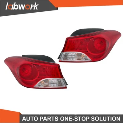 Labwork Tail Lights For Hyundai Elantra 2011 2012 2013 Halogen Left+Right Side - Image 1 of 4