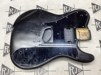 Warmoth Tele 定制风格电吉他琴体黑灰轮廓 — 第 1/4 张图片