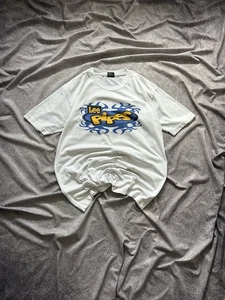 Y2K Lee Pipes Skateboarding Vintage 00s White Tee T-shirts size M - Picture 1 of 10