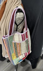 NAMAI THE XOTI II ZERO-WASTE QUILTED KANTHA BAG - Picture 1 of 8