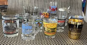 Lote Mixto de 12 VASOS DE RECUERDO - Surtidos Estados y Destinos - ¡BONITOS! - Imagen 1 de 4