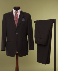 Mens ARMANI COLLEZIONI Suit Blazer Sport Coat Jacket Trousers Pants Stripe 44 54