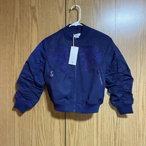 NWT Stella McCartney Girl’s 8 Years Embroidered Bomber Jacket - Picture 1 of 6