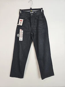 Wrangler Boys Loose Fit Jeans Black Size 12 Slim New NWT - Picture 1 of 8