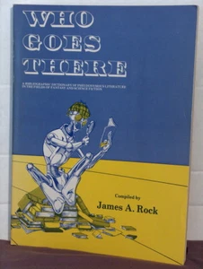 Who Goes There by James A. Rock (1979) Science Fiction and Fantasy pseudonyms - Picture 1 of 5