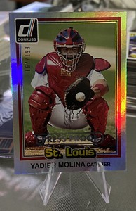 Yadier Molina /199 Donruss 2015 - Inaugural 1981 Edition Press Proof Platinum