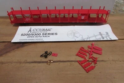 HO Scale  Accurail 9260 Bi-Lever Open Auto Rack Santa Fe  Lot#4220 - Image 1 of 4