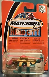 Matchbox Hero City Air Lift Helicopter #47 | Die-Cast | Mattel Wheels | NIB - Picture 1 of 10