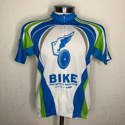 Bicicleta para Niños y Niñas Club Bontrager Ciclismo Jersey XXL 2XL Cremallera Completa Foto 1 de 4