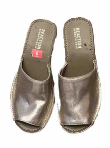 Sandalias Kenneth Cole Reaction para mujer finas mula oro rosa 6 medianas RLF8005TF - Imagen 1 de 10