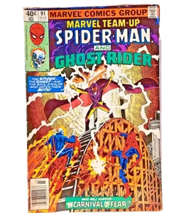 Marvel Team Up Spider-Man And Ghost Rider - #91 - March - Marvel Comic... - Imagen 1 de 5