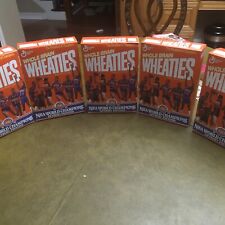 Lot Of 5 1989 Detroit Pistons Wheaties Box Bad Boys, NBA Champions, Unopened