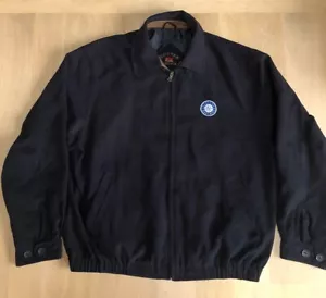 Chaqueta Seattle Mariners Hombres XL Negra Cortador y Buck Cremallera Completa MLB Béisbol - Imagen 1 de 12