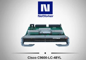 Cisco Catalyst 9600 Series C9600-LC-48YL 48 Port 25GE/10GE/1GE Line Card - Picture 1 of 5